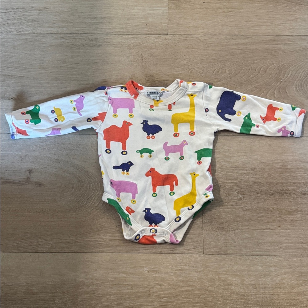 Marimekko Colorful Animal Print Kids One Piece